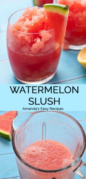 Watermelon Slush - Amanda's Easy Recipes